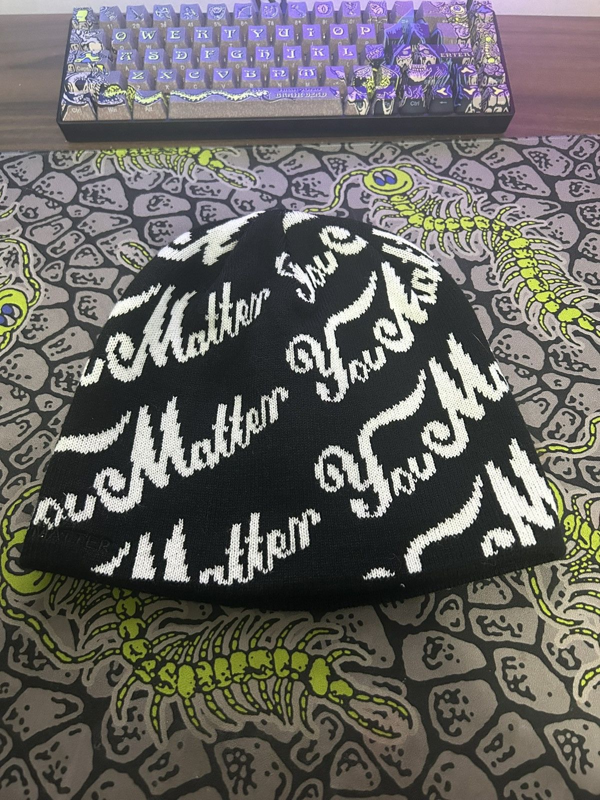 You Matter by Demetrius Harmon You Matter Beanie Size ONE SIZE - 1 Thumbnail