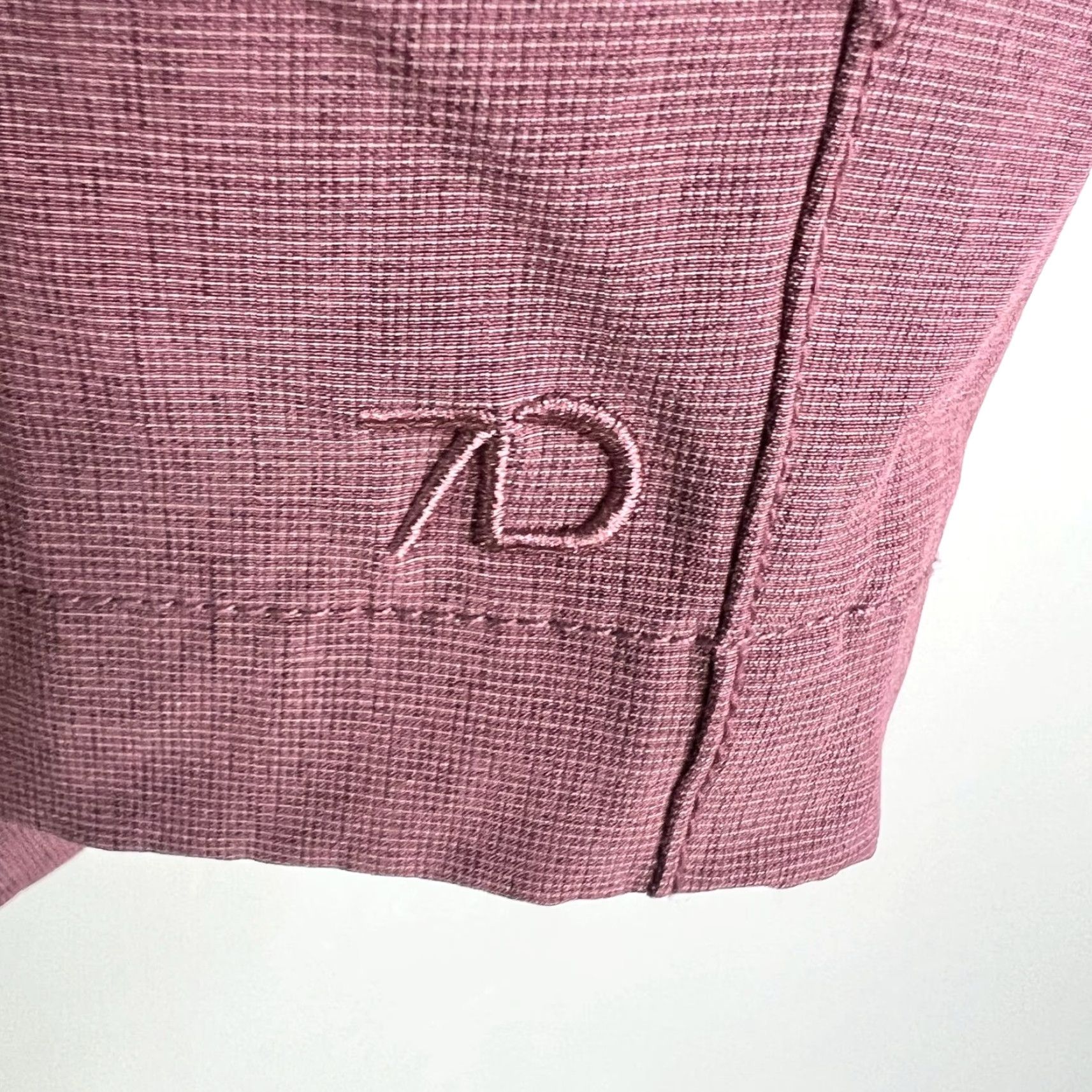 Vintage 7 Diamonds Dynamic Performance Golf Shorts Mens Size 38 Mauve Size US 38 / EU 54 - 4 Thumbnail