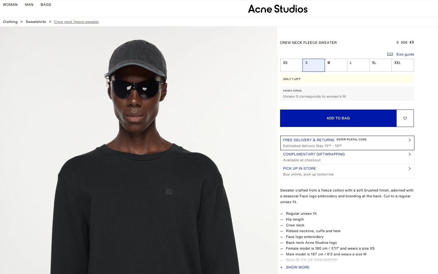 Acne Studios Acne Studios Sweater Size US S / EU 44-46 / 1 - 6 Thumbnail