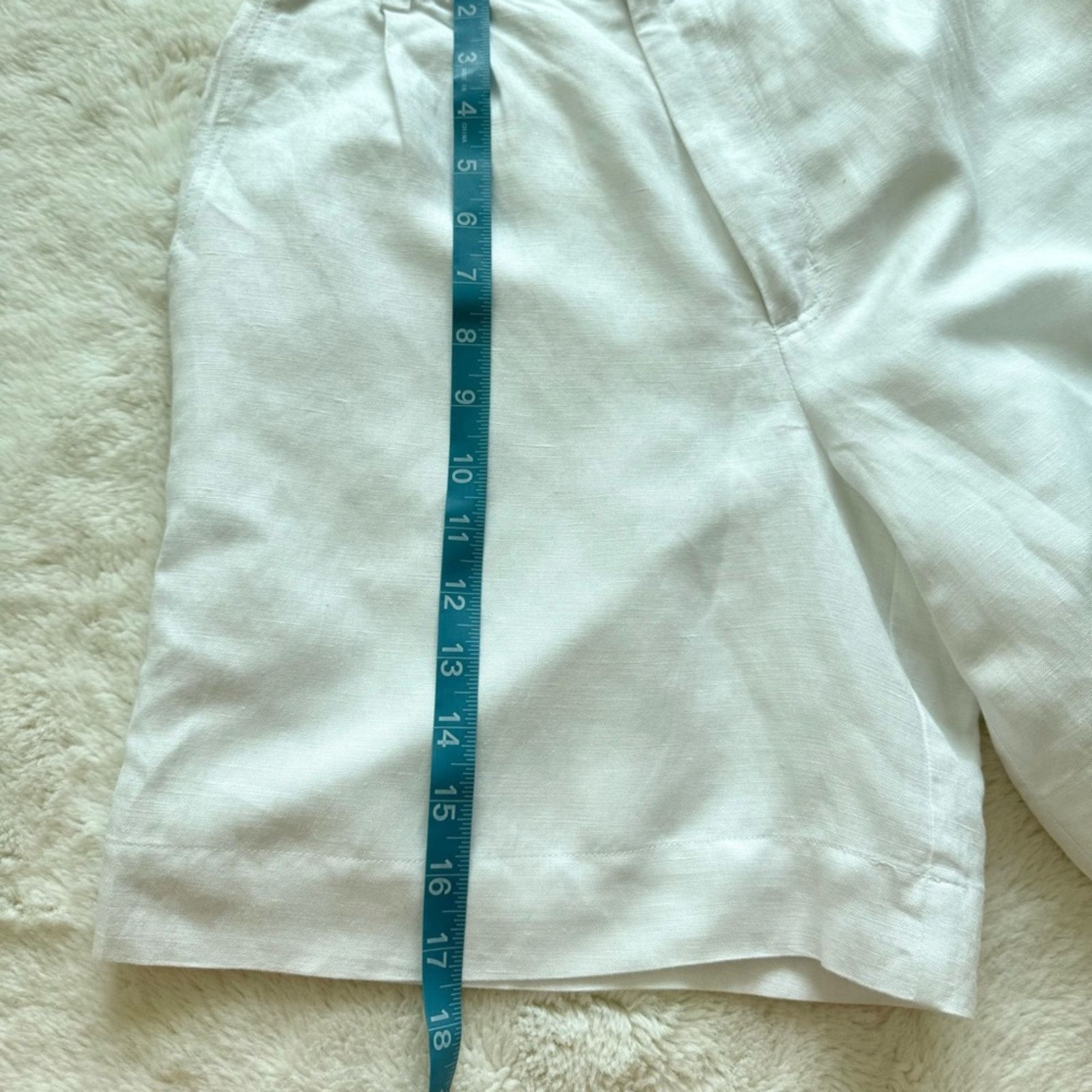 Rolla's NEW!!! ROLLA’S linen women high waist shorts size 6 US Size 28" / US 6 / IT 42 - 6 Thumbnail