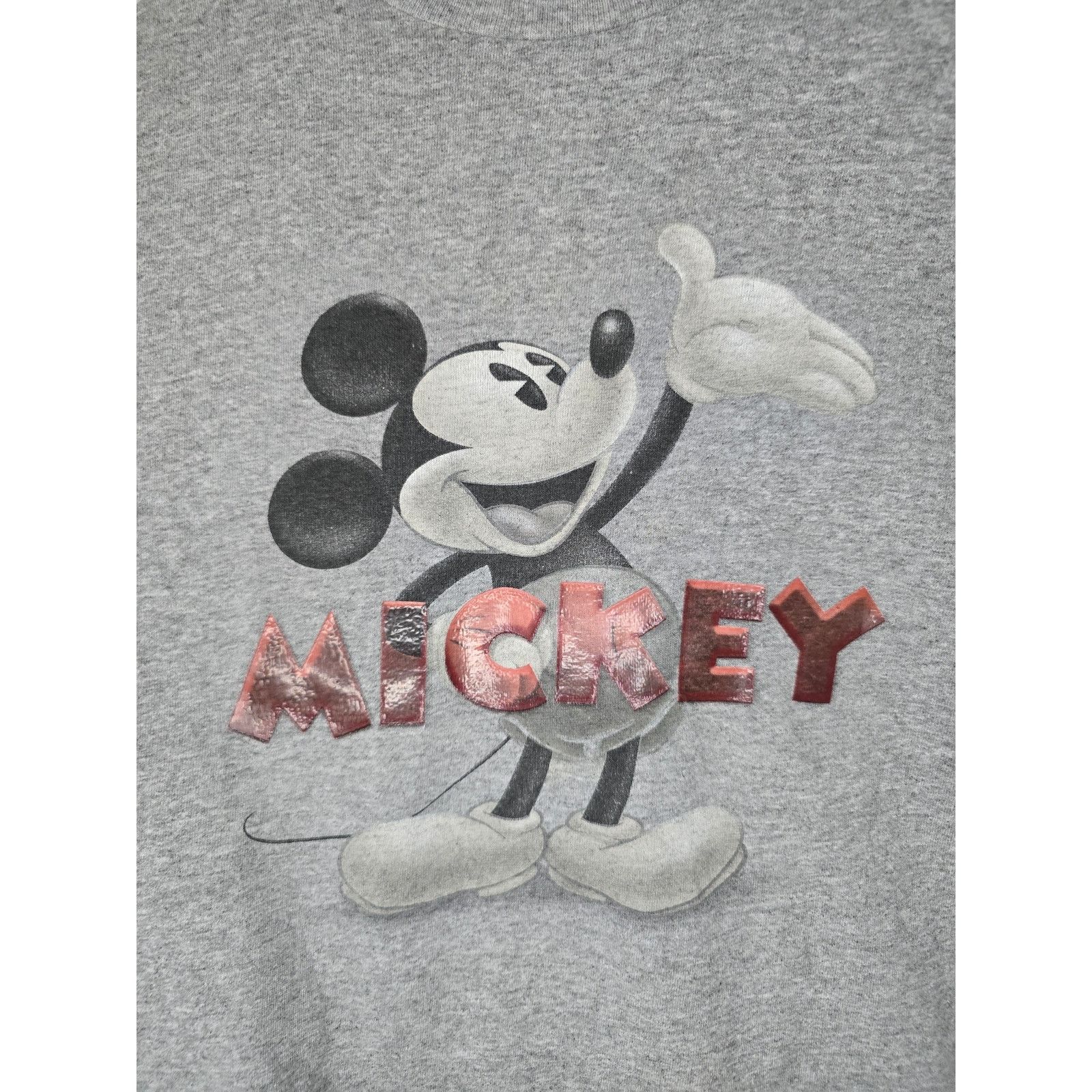Disney × Vintage Vintage Mickey Mouse Shirt Walt Disney World Gray XL Tee Size US XL / EU 56 / 4 - 2 Thumbnail
