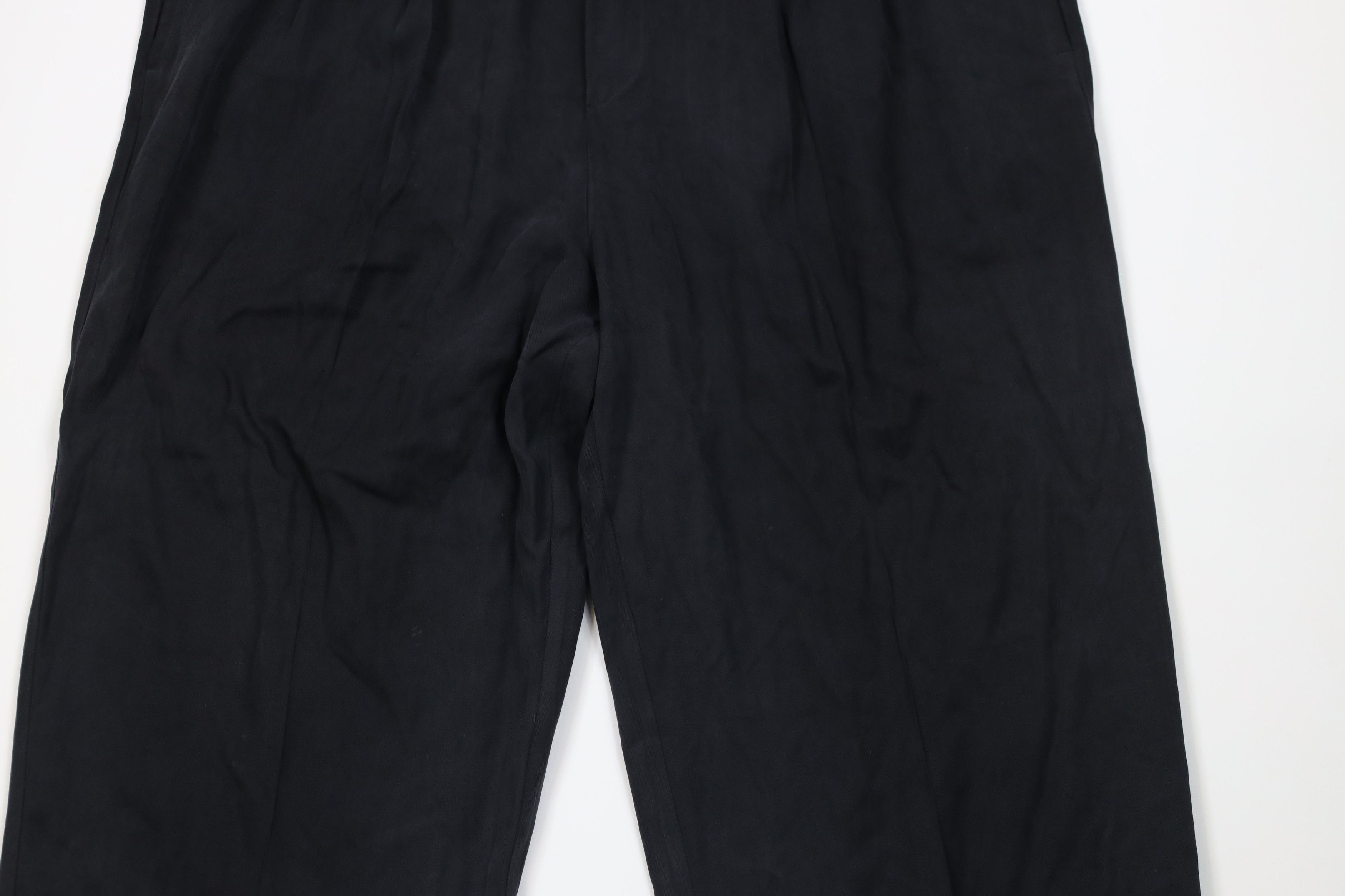 Vintage Vintage 90s Streetwear Silk Herringbone Wide Leg Chino Pants Size US 40 / EU 56 - 3 Thumbnail
