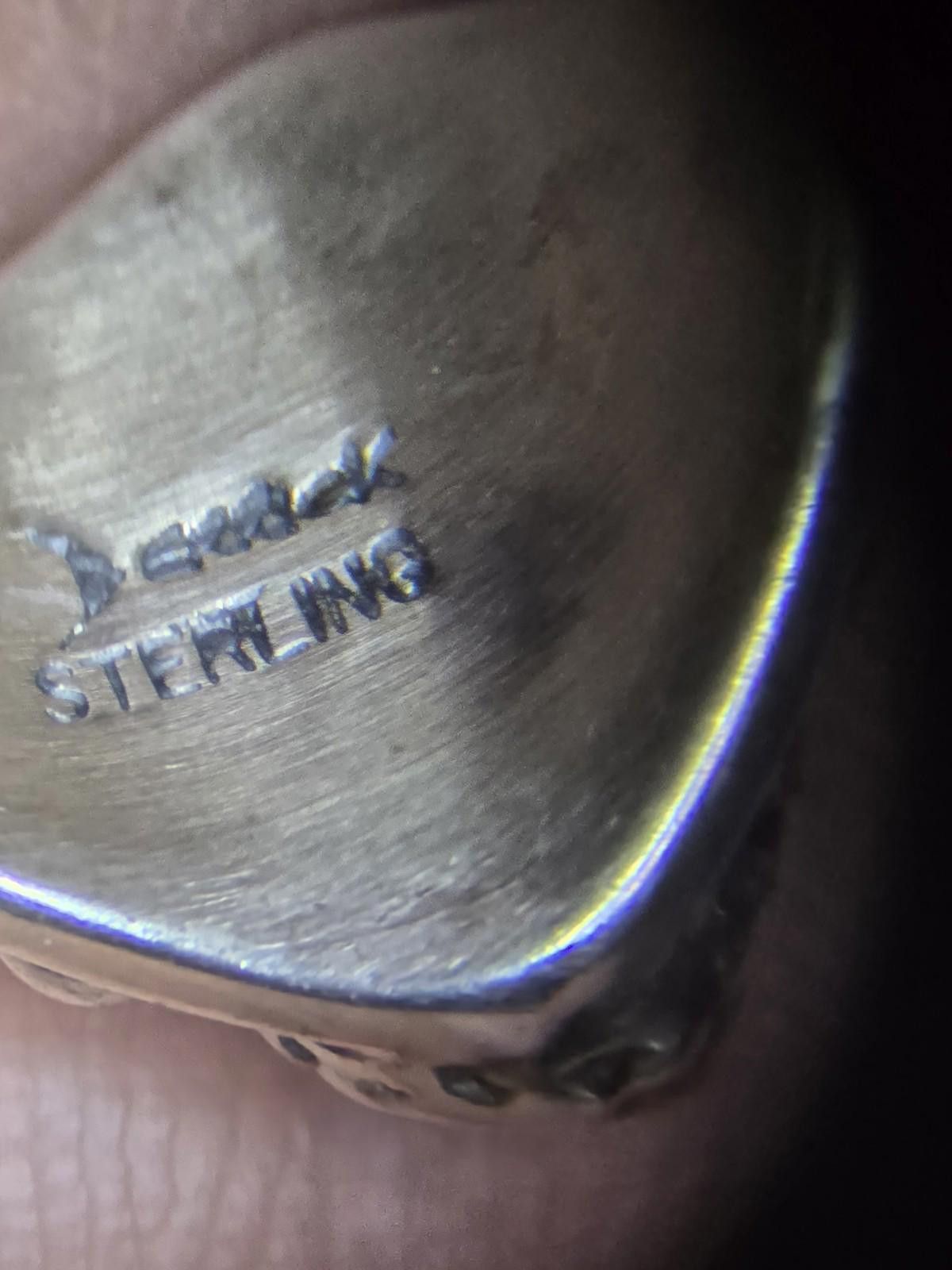 Other Navajo Sterling Silver Lapis Ring by Derrick Gordon – Size 7 Size ONE SIZE - 8 Thumbnail