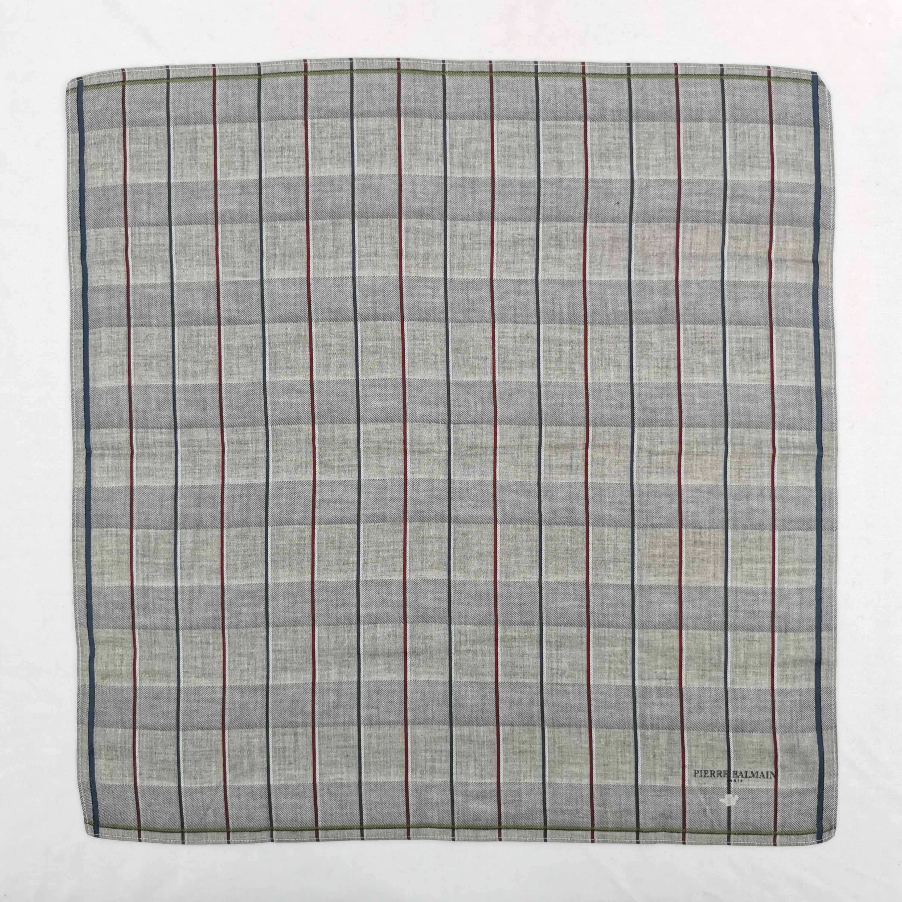 Japanese Brand Vintage Pierre Balmain Handkerchief Neckerchief Bandana Size ONE SIZE - 2 Thumbnail