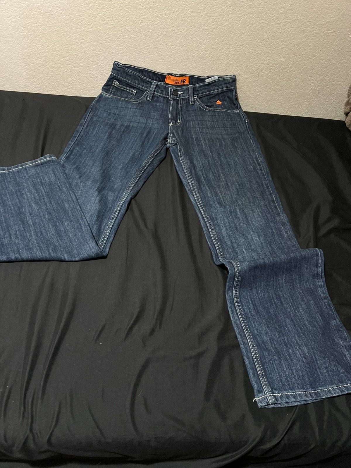 Wrangler Navy Blue Wrangler Jeans Size US 31 - 1 Thumbnail