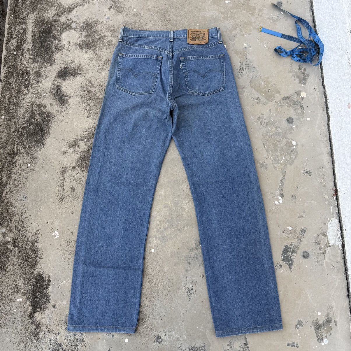 Levi's Vintage Clothing W31 Vintage 94' Levi's 512 White Tag Denim Jean Pants Size US 31 - 10 Thumbnail