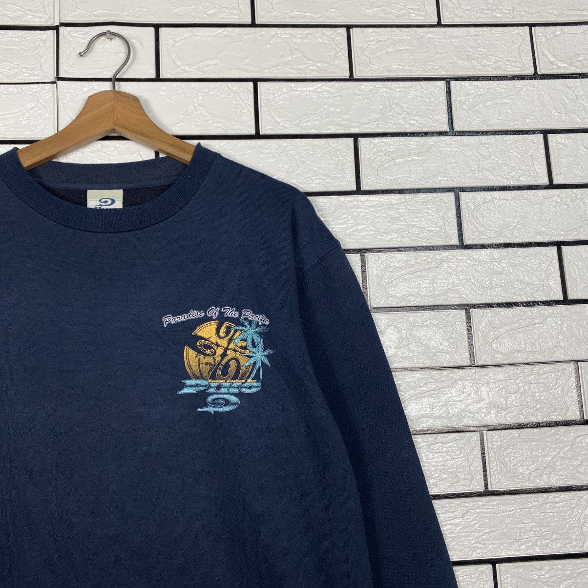 Japanese Brand Vintage Sweatshirt Hawaii Piko Big Logo Size US M / EU 48-50 / 2 - 7 Thumbnail