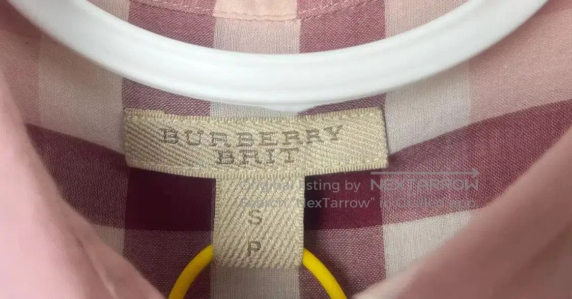 Burberry Burberry Pink Cotton Women's Shirt S Size. Size S / US 4 / IT 40 - 4 Thumbnail