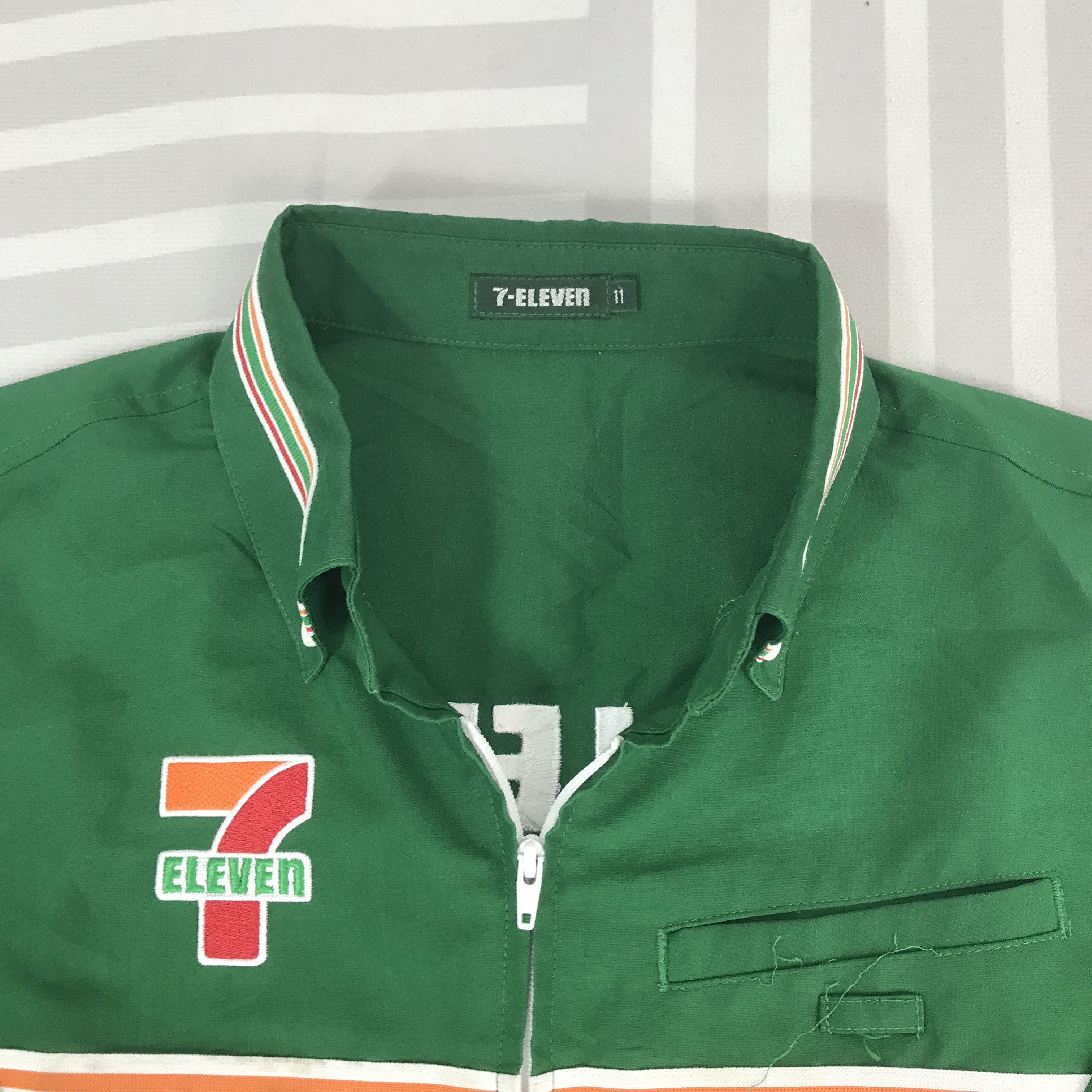 Japanese Brand Vintage 7 Eleven japan shirt Jacket Size US M / EU 48-50 / 2 - 9 Thumbnail