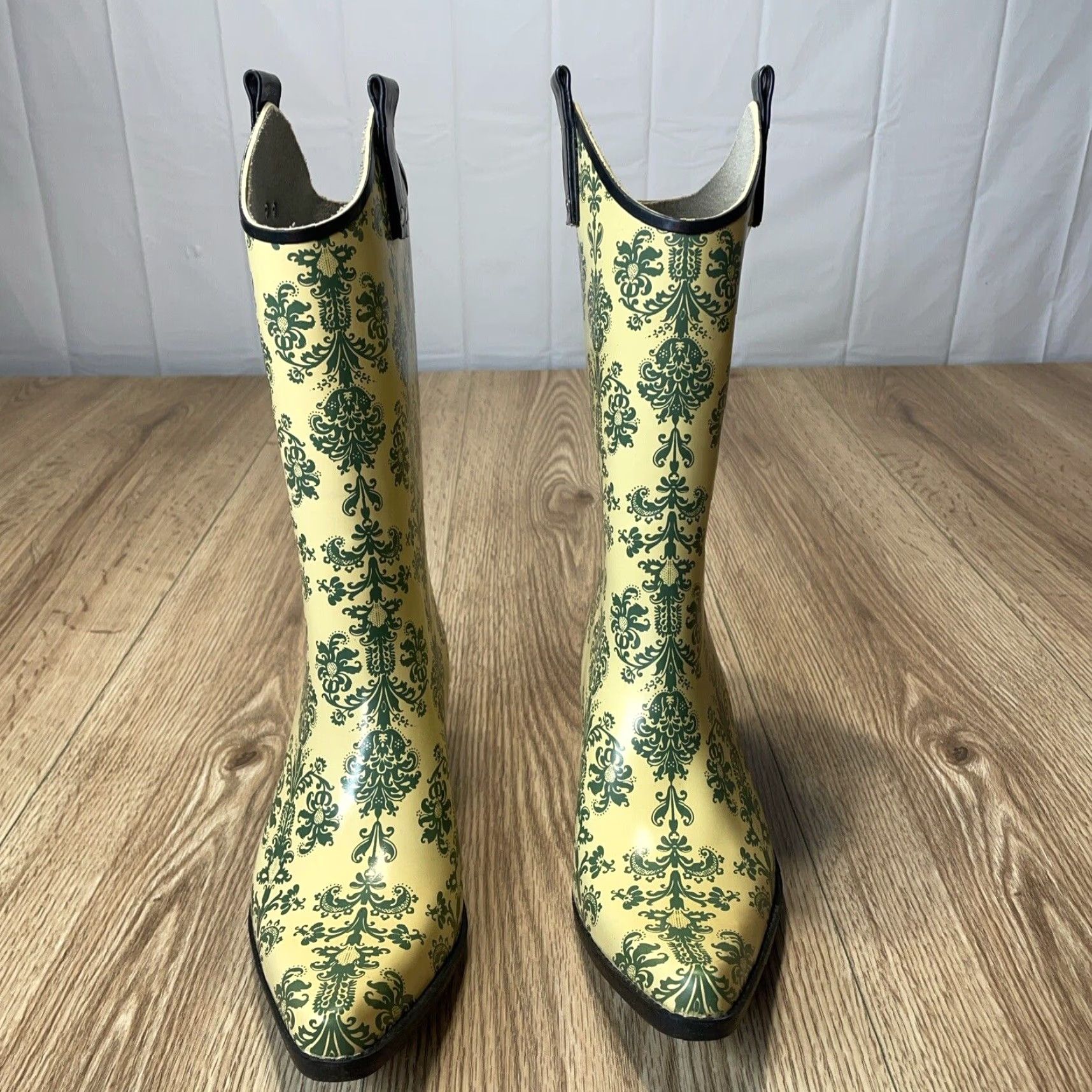 Nomad Nomad Yippy Western Rain Boots Womens Size 8 Multicolor Rubber Non-Slip Waterproof Size US 8 / IT 38 - 2 Thumbnail