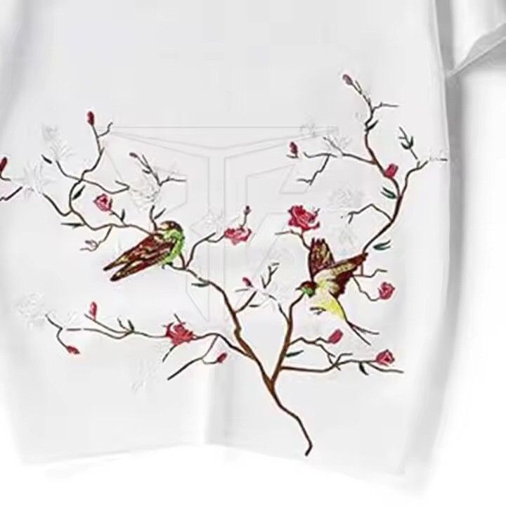 Other Embroidery Cotton T Shirt Size US XL / EU 56 / 4 - 2 Thumbnail