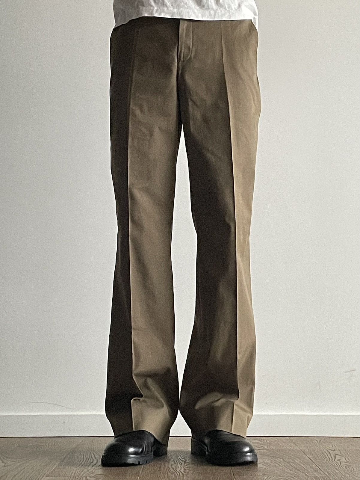 MIU MIU SS00 BOOTCUT COTTON PANTS