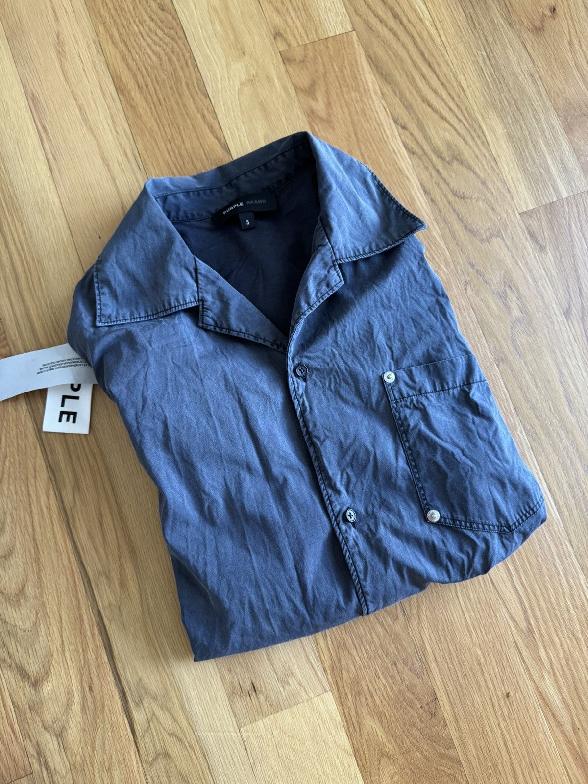 Purple Brand Purple Brand Button Up Shirt Size US S / EU 44-46 / 1 - 2 Thumbnail