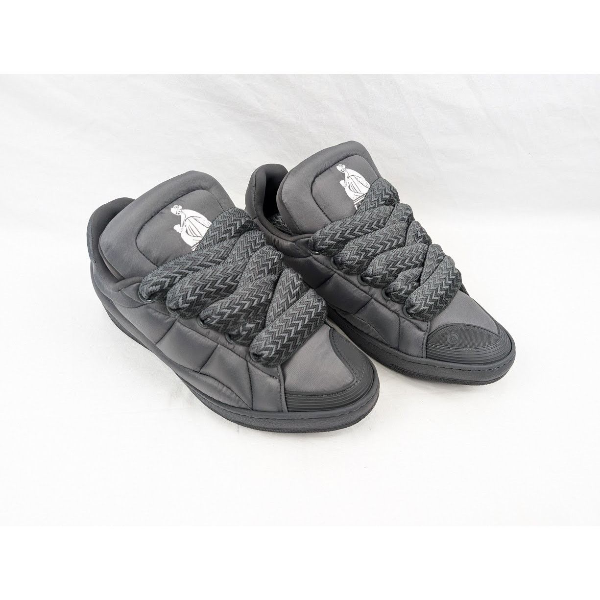 Lanvin o1rshd1 Curb XL Sneakers in Loden Size US 13 / EU 46 - 14 Thumbnail