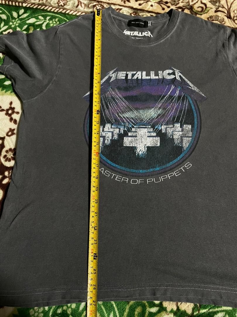 Metallica K7-12 Metallica Master Of Puppets Vintage Band T-Shirt Tee Size US L / EU 52-54 / 3 - 9 Thumbnail