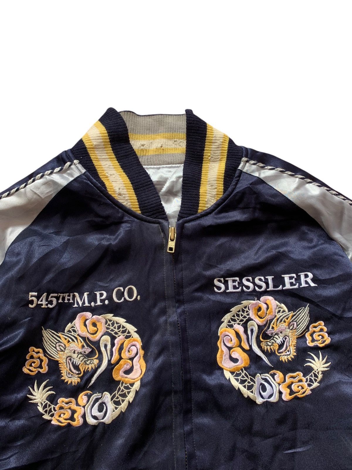 Toyo Enterprises 🔥SESSLER MFG SUKAJAN JACKETS RAYON Size US L / EU 52-54 / 3 - 4 Thumbnail