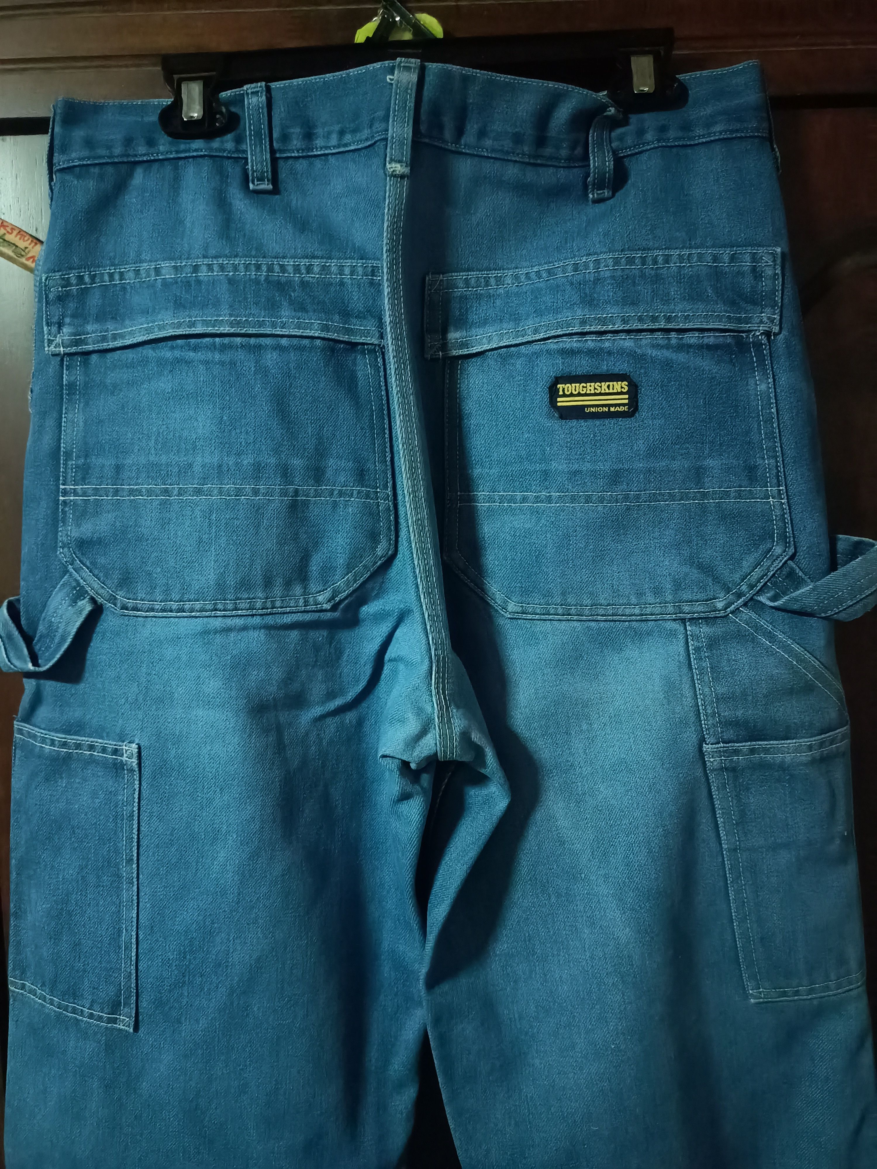 Vintage TOUGHSKINS Vintage Union Made Worker Size US 36 / EU 52 - 8 Thumbnail