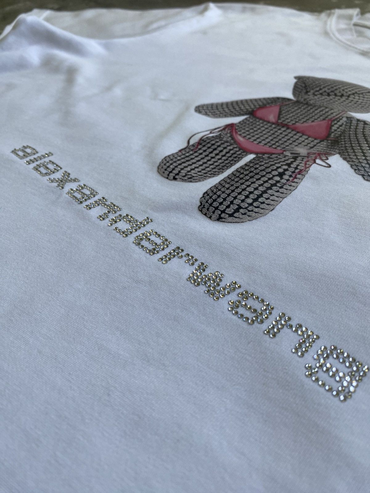 Alexander Wang Alexander Wang Bikini Bear Rhinestone Shirt Size US M / EU 48-50 / 2 - 4 Thumbnail