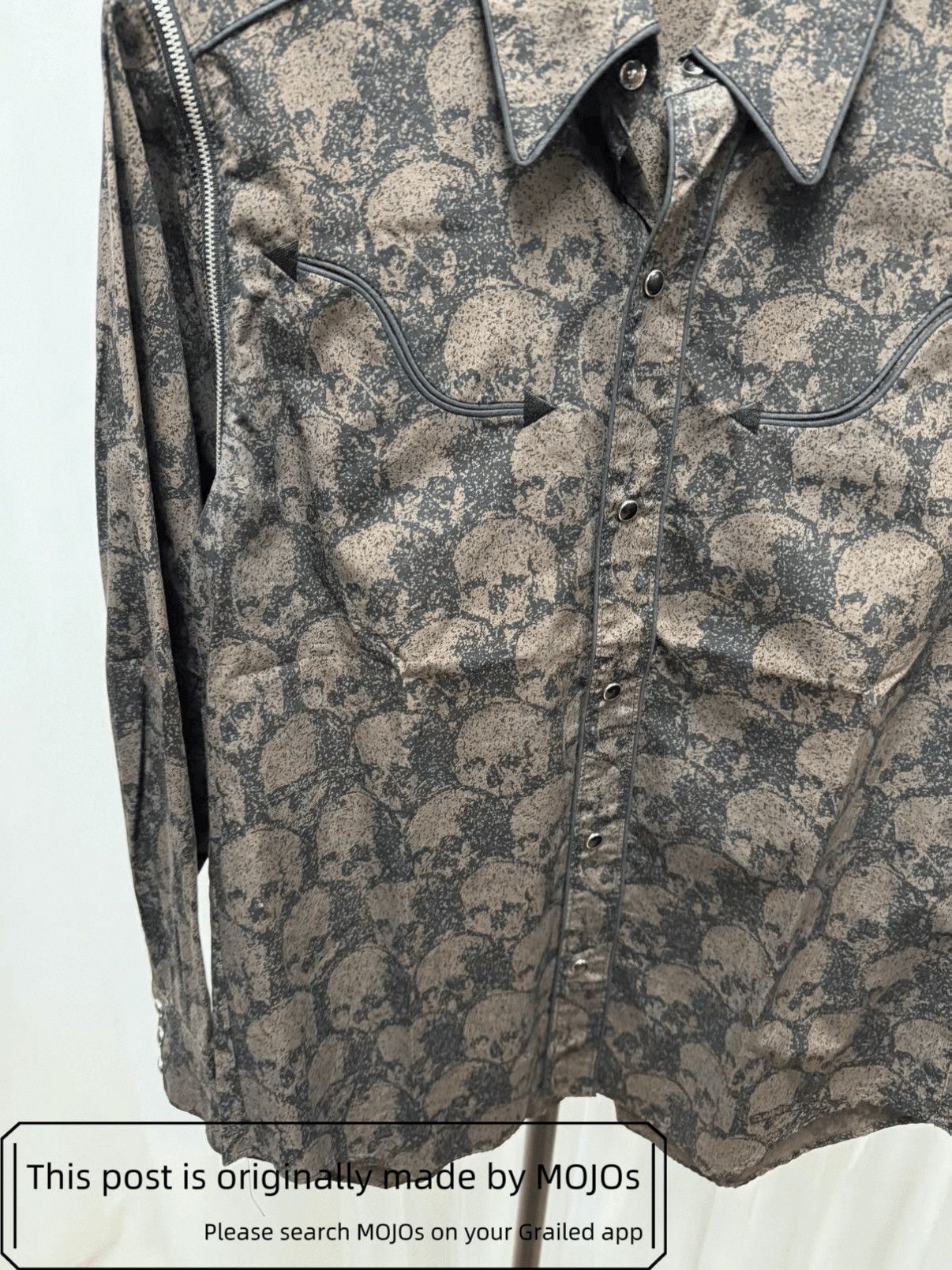 Undercover Undercover Skull & Zipper Shirt Jacket mojos33 Size US M / EU 48-50 / 2 - 3 Thumbnail