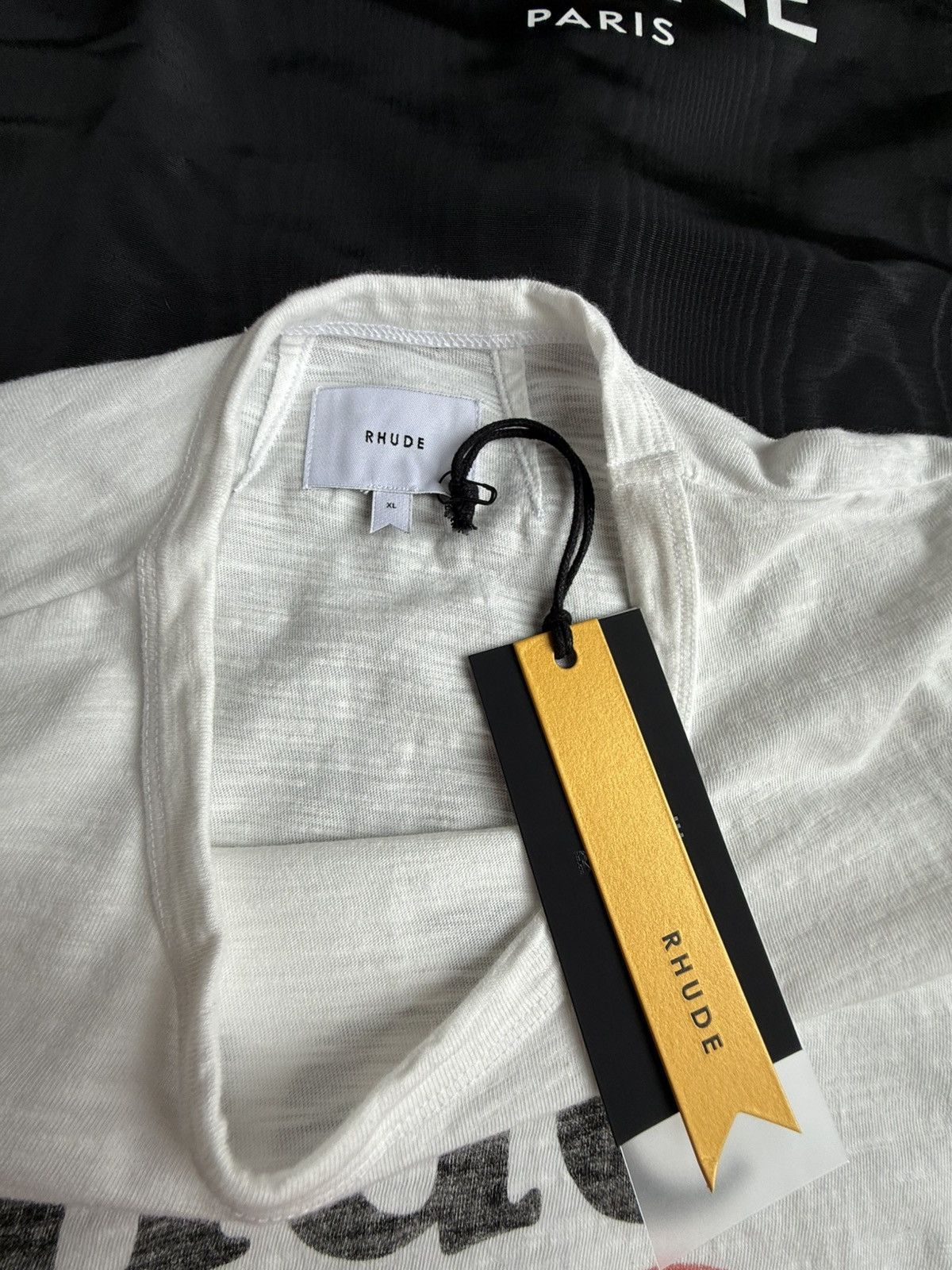 Rhude Rhude is for lovers logo white heart t shirt XL $380 Size US XL / EU 56 / 4 - 15 Thumbnail