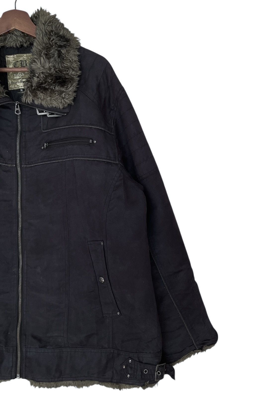 If Six Was Nine Vintage Brand Create Barefoot Fur Sweat Leather 1990s Size US L / EU 52-54 / 3 - 4 Thumbnail