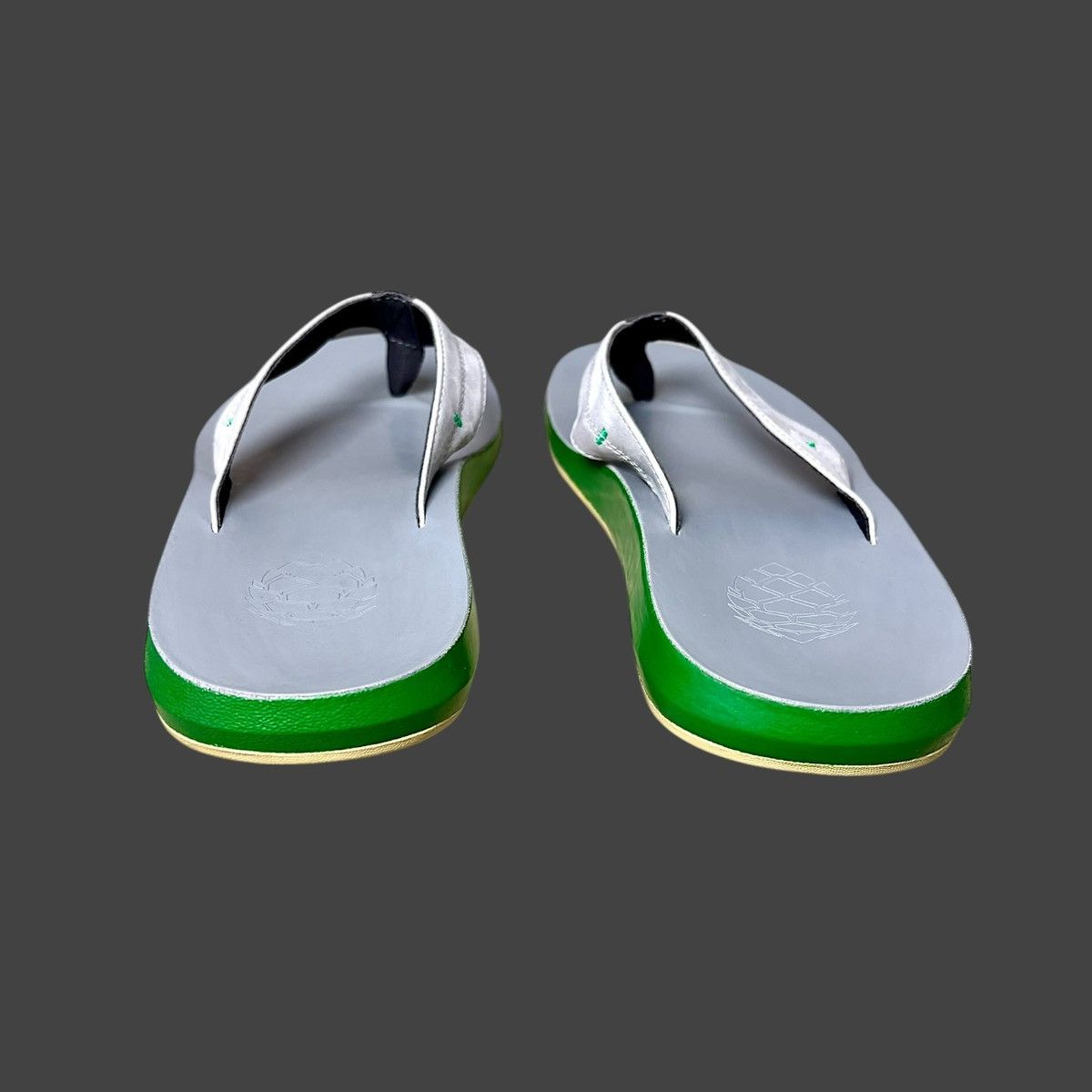 Stio Stio Men’s Alloy Gray Green Custom Leather Flip-Flops Sz 9 Size US 9 / EU 42 - 8 Thumbnail