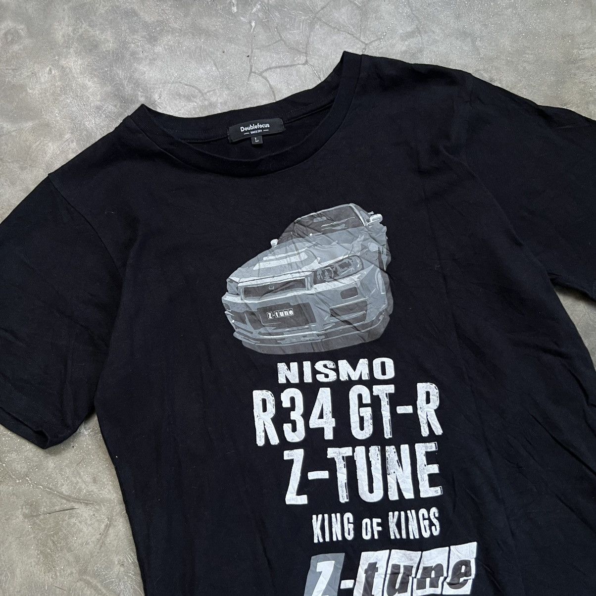 Nissan 2000s Double Focus Nismo GT-R Z Tune T-Shirt Size US L / EU 52-54 / 3 - 2 Thumbnail
