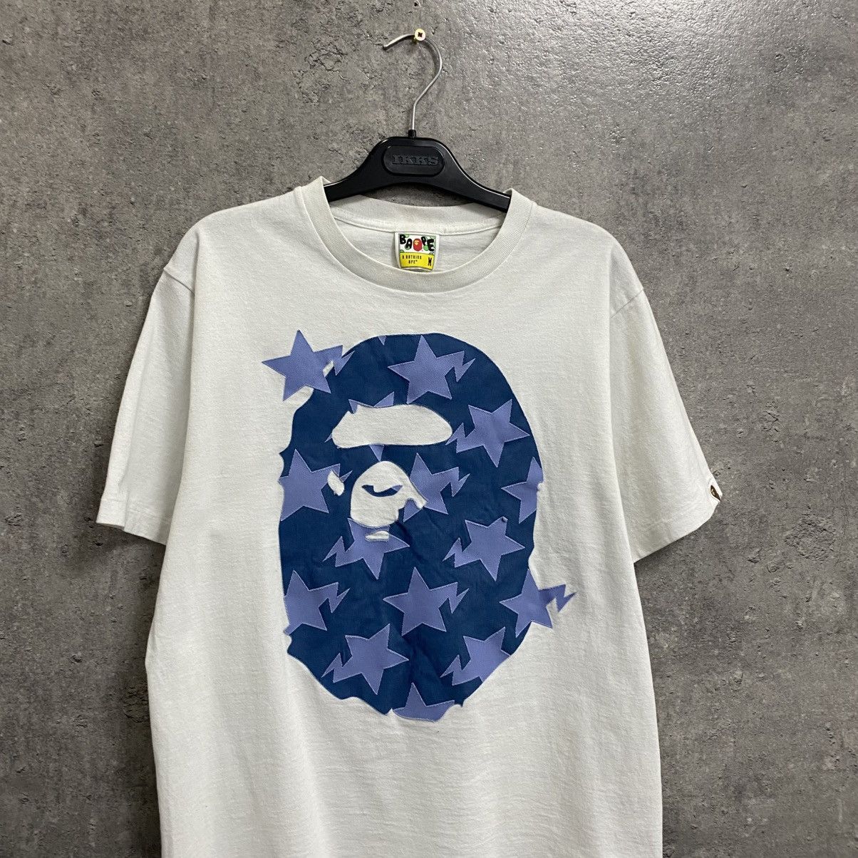 Bape Bape T shirt Bape Sta Rare Big Logo Size US M / EU 48-50 / 2 - 2 Thumbnail