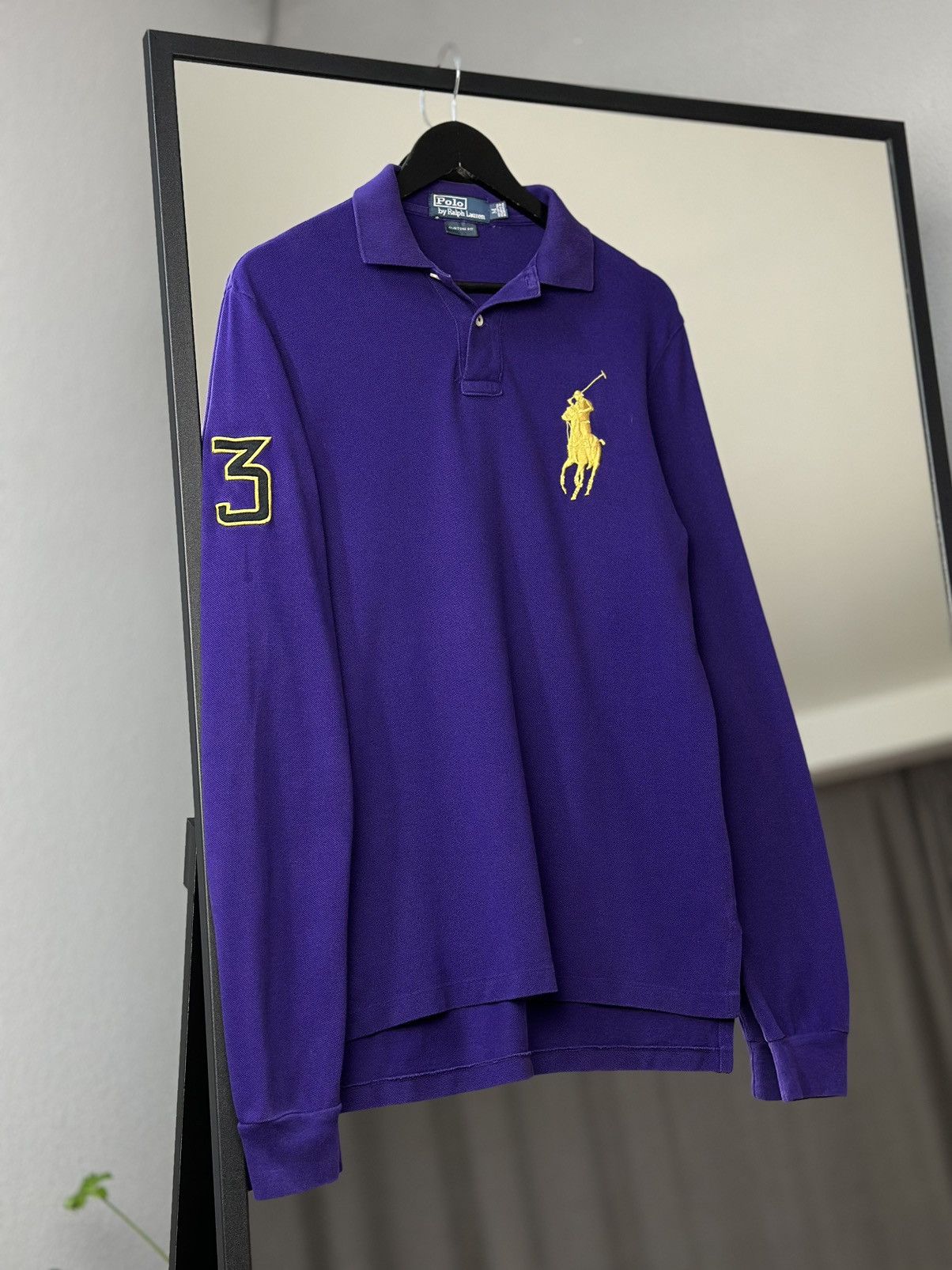 Polo Ralph Lauren Vintage Polo Ralph Lauren Regby T-shirt Purple Label RRL Y2k Size US M / EU 48-50 / 2 - 3 Thumbnail
