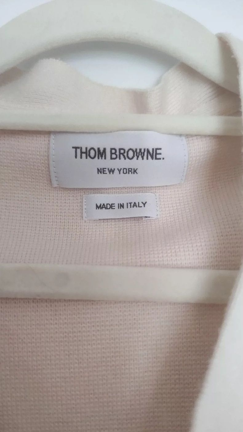 Thom Browne Thom Browne Knitted cardigan coat Size US S / EU 44-46 / 1 - 5 Thumbnail