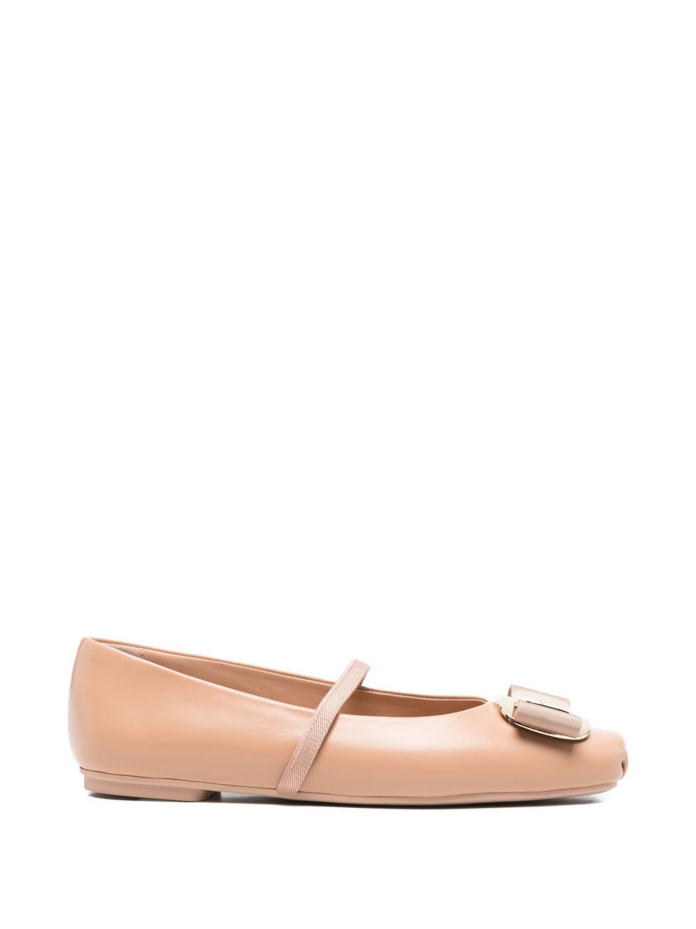 Salvatore Ferragamo VARA LEATHER BALLETS Size US 6.5 / IT 36.5 - 1 Thumbnail