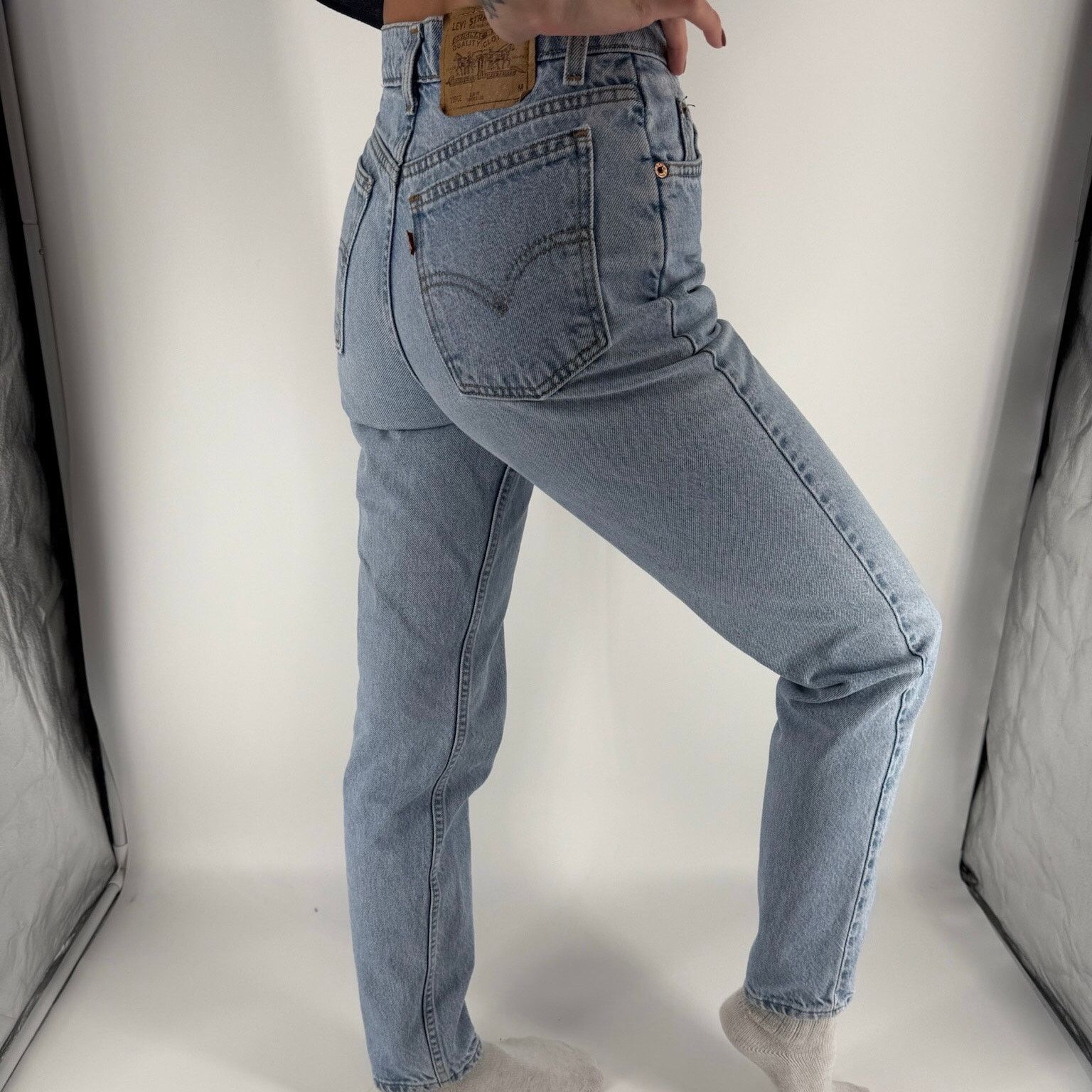 Levi's × Vintage 90s Levis 912 slim fit jeans 1990s vintage Size 27" / US 4 / IT 40 - 3 Thumbnail