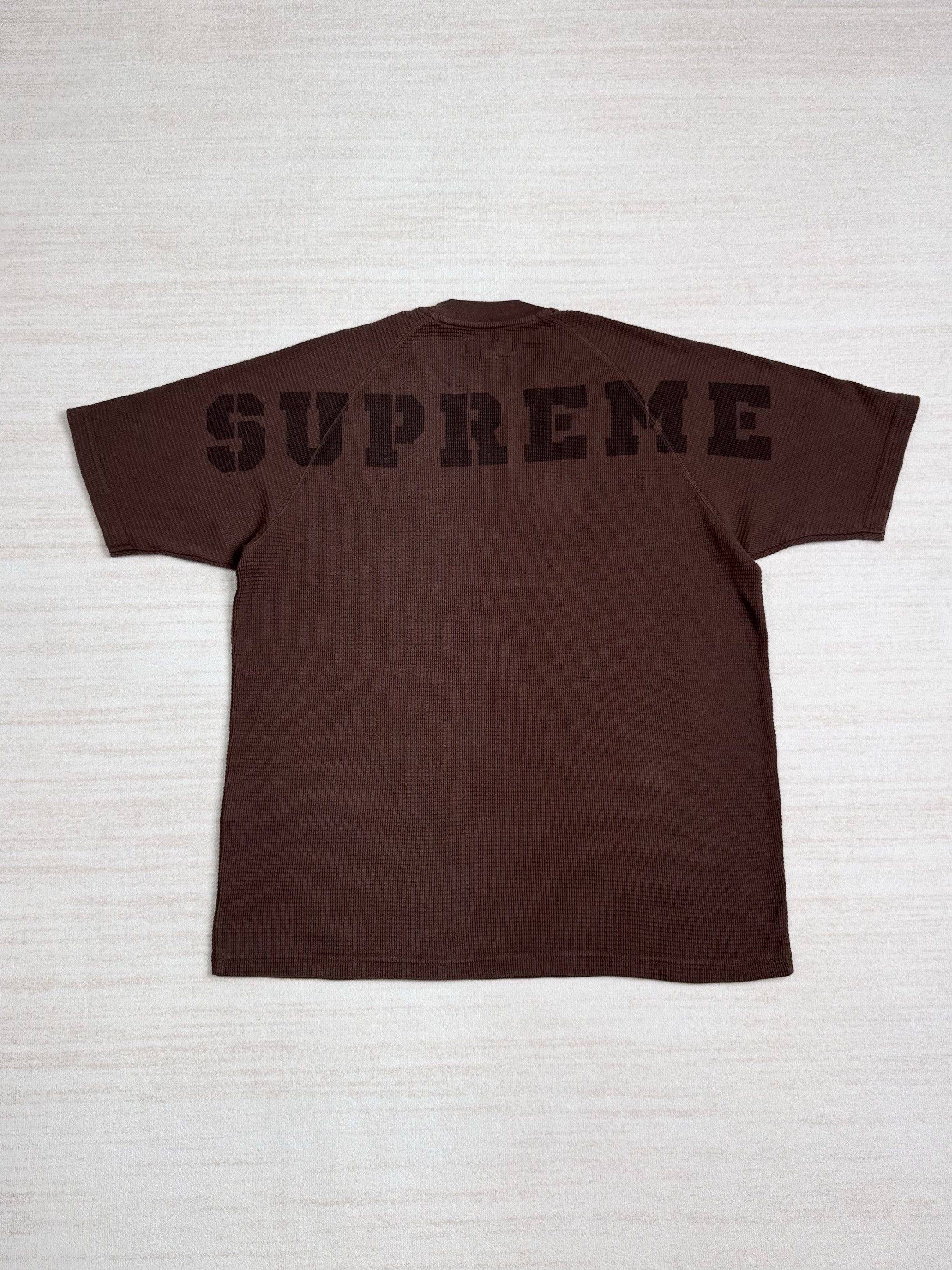 Supreme UNWORN* SUPREME STENCIL THERMAL S/S TOP FW24 | Grailed