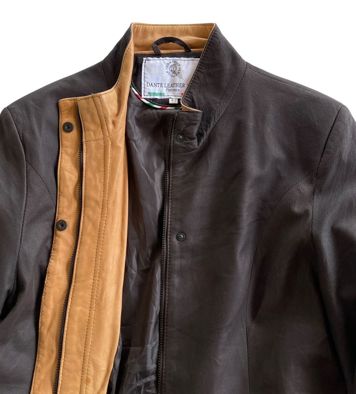 Vera Pelle Vera Pelle Dante Leather Women Jacket Size M / US 6-8 / IT 42-44 - 6 Thumbnail