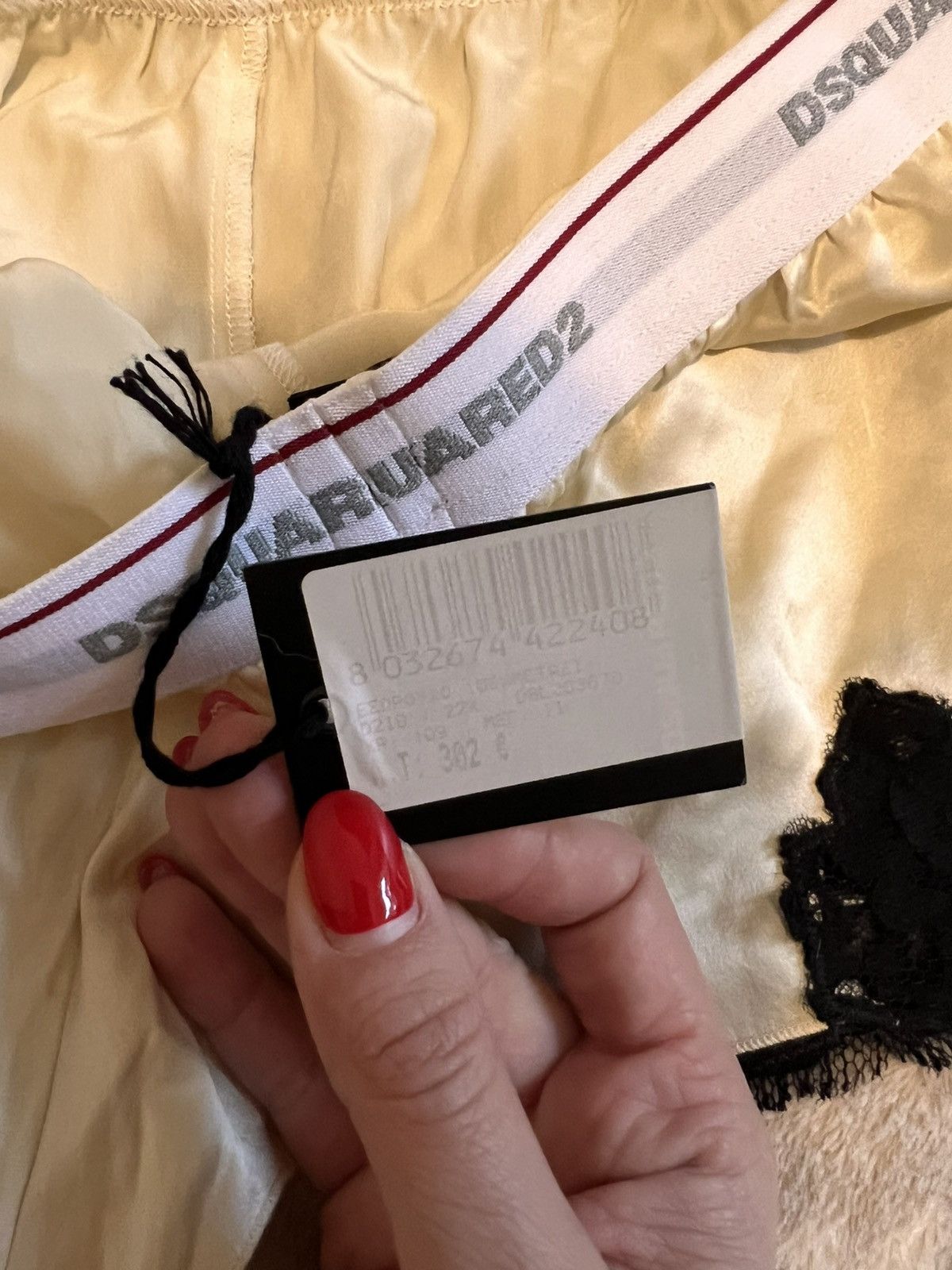 Dsquared2 Silk lingerie bottoms Size ONE SIZE - 3 Thumbnail