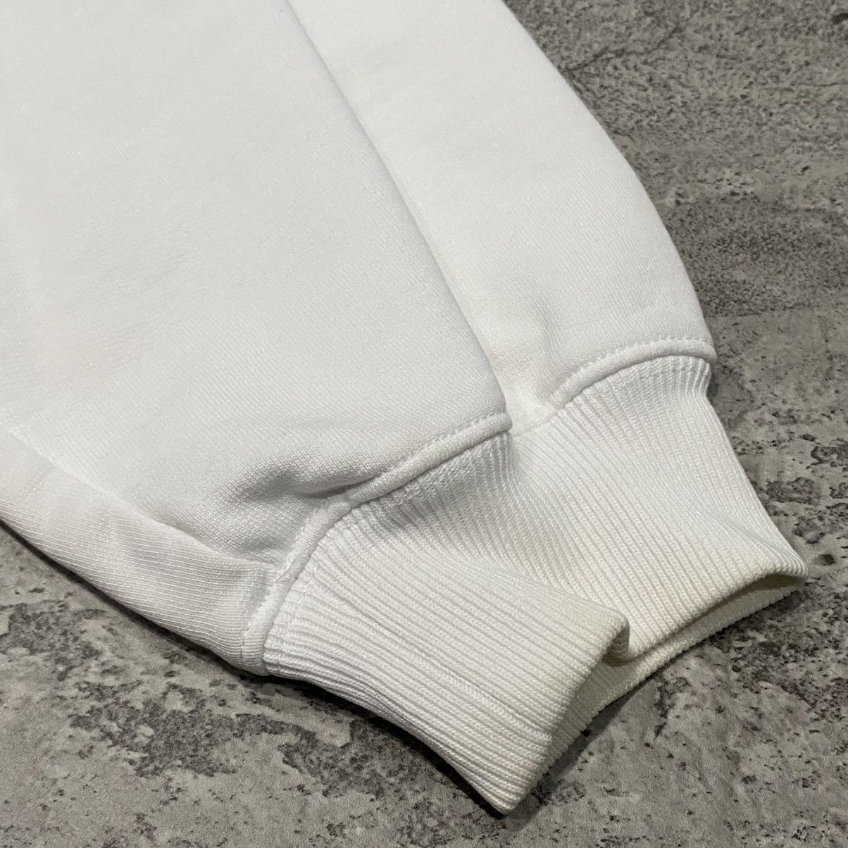 Balenciaga Balenciaga Back Logo Print White Hoodie Size US L / EU 52-54 / 3 - 5 Thumbnail