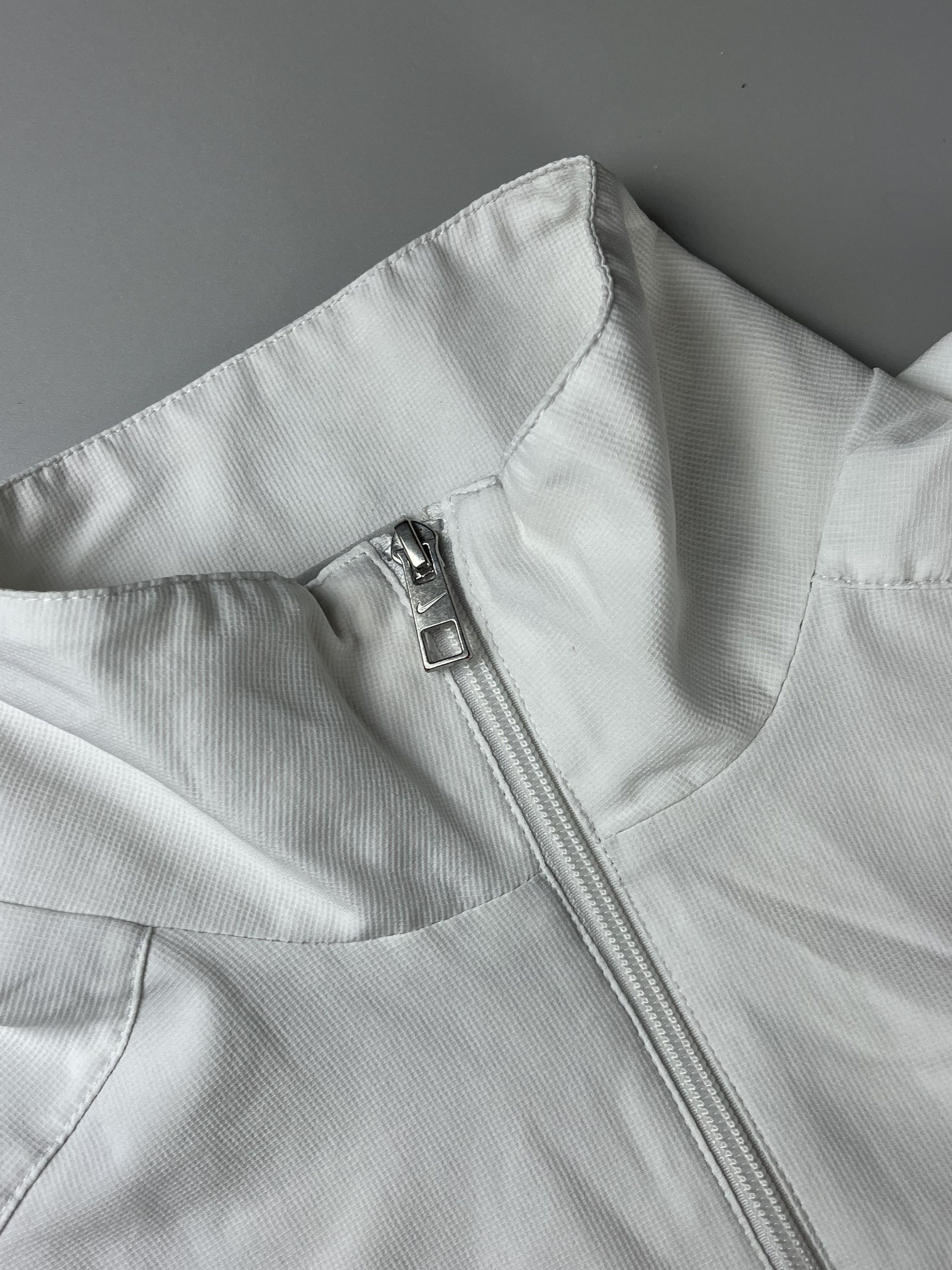 Nike × Vintage Nike Vintage White Windbreaker Size US M / EU 48-50 / 2 - 2 Thumbnail