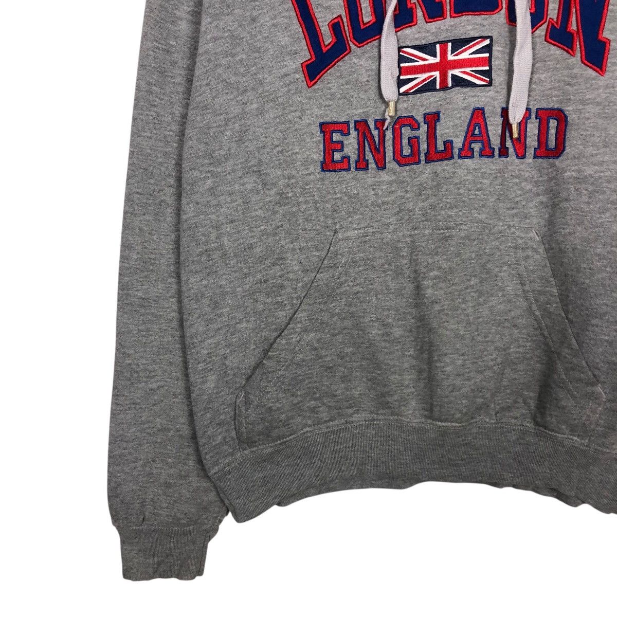 Japanese Brand 📌Vintage Hoodie Pull Over London England Big Logo Embroidery Size US M / EU 48-50 / 2 - 5 Thumbnail