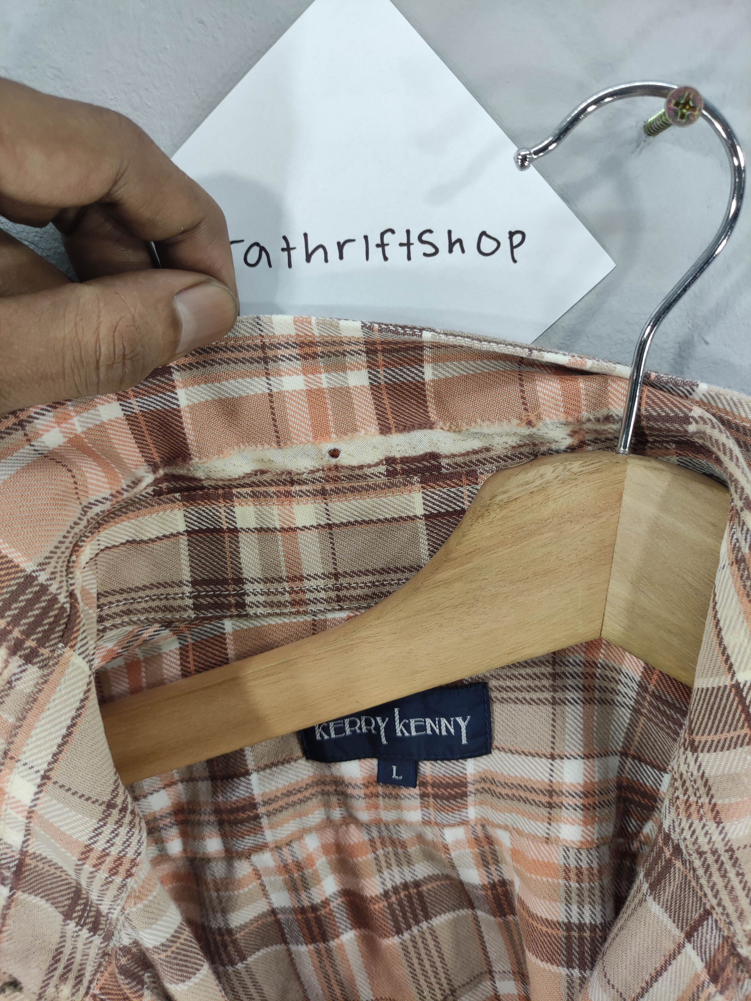 Japanese Brand Vintage Kerry Kenny Shirt Button Up Long Sleeve Size US M / EU 48-50 / 2 - 5 Thumbnail