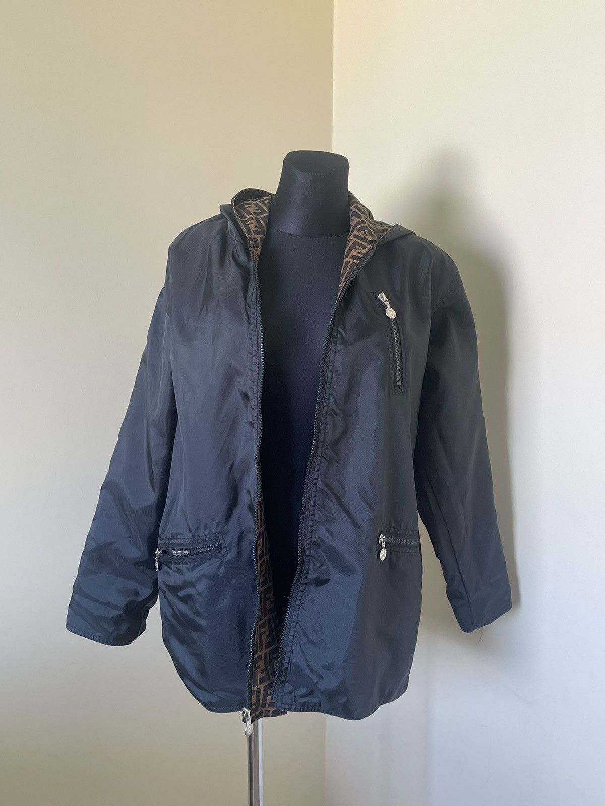 Fendi Vintage Fendi jacket Size L / US 10 / IT 46 - 13 Thumbnail