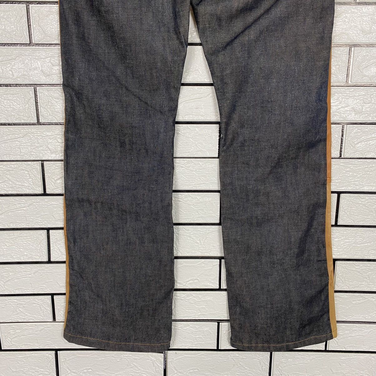 Dolce & Gabbana 🔥VINTAGE LEATHER & DENIM DOLCE GABBANA Size 28" / US 6 / IT 42 - 12 Thumbnail