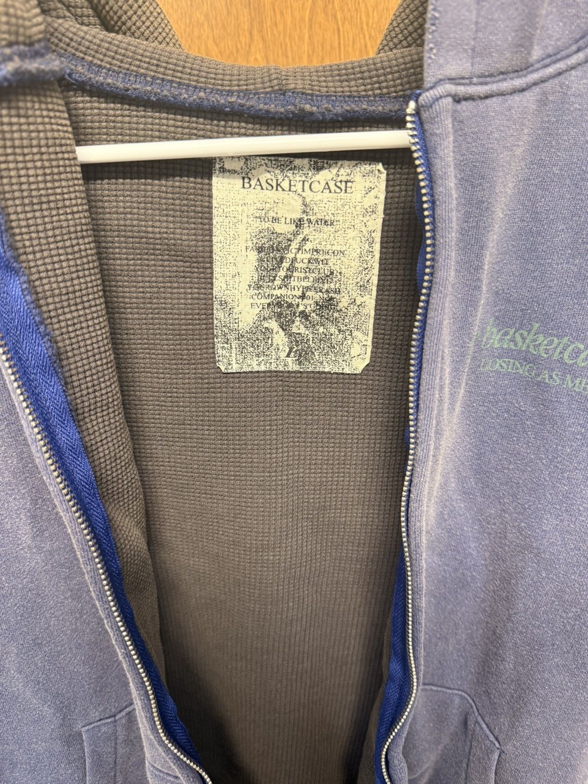 basketcase gallery SIREN | Thermal Lined Zip Up Hoodie Size US L / EU 52-54 / 3 - 4 Thumbnail