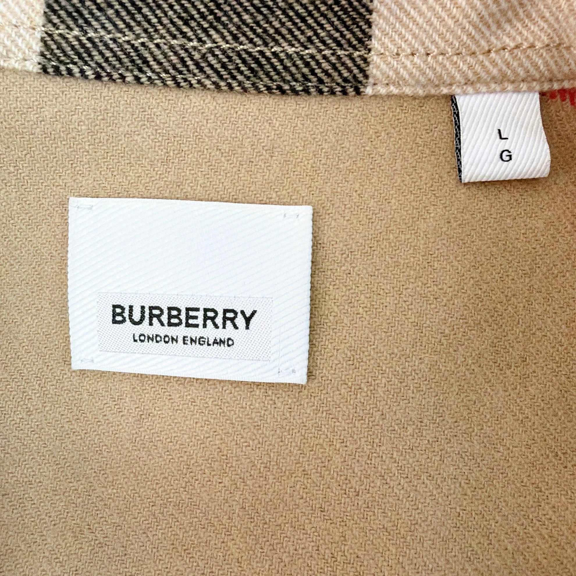 Burberry Burberry Color Block Check Jacket L Size US L / EU 52-54 / 3 - 7 Thumbnail