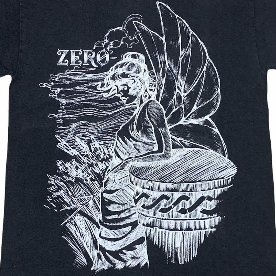 Vintage Vintage 90s Zero Skateboards T-Shirt Black Small Size US S / EU 44-46 / 1 - 3 Thumbnail