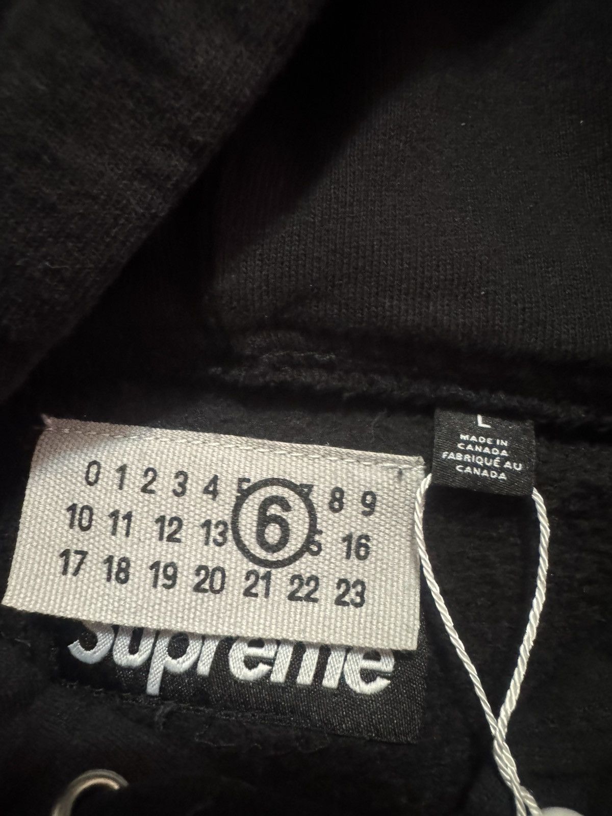 MM6 Supreme MM6 Maison Margiela Box Logo Zip Up Size US L / EU 52-54 / 3 - 5 Thumbnail