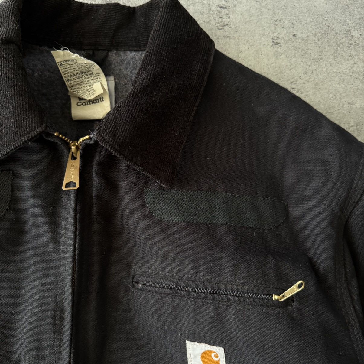 Carhartt Carhartt detroit jacket J01 BLK Workwear usa boxy streetwear Size US L / EU 52-54 / 3 - 6 Thumbnail