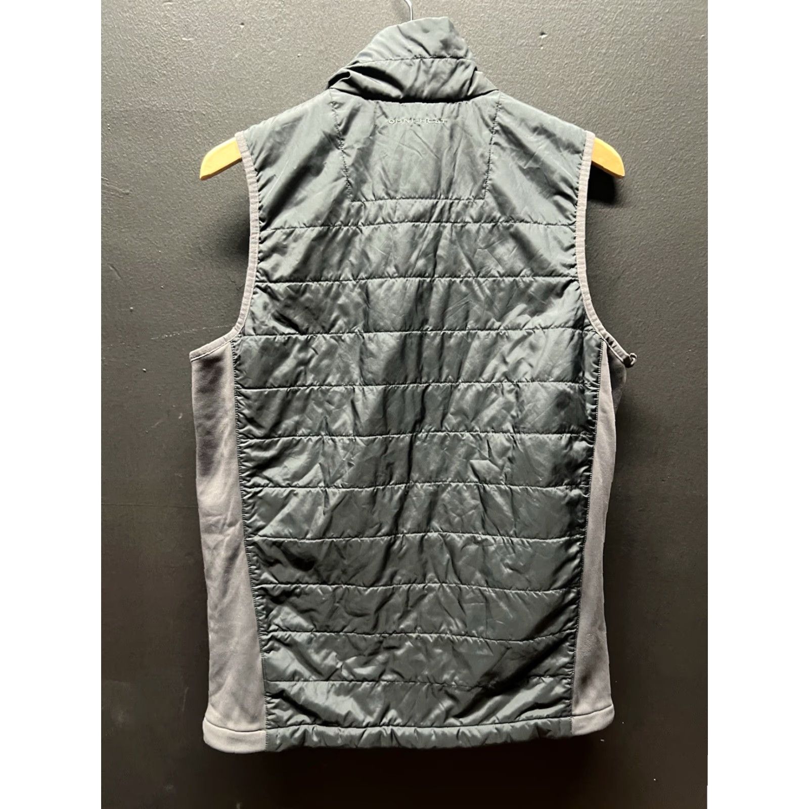 Vintage Columbia Vest Womens Small Black Omni Heat Puffer Jacket Full Zip Lightweight Shirt? Size S / US 4 / IT 40 - 3 Thumbnail