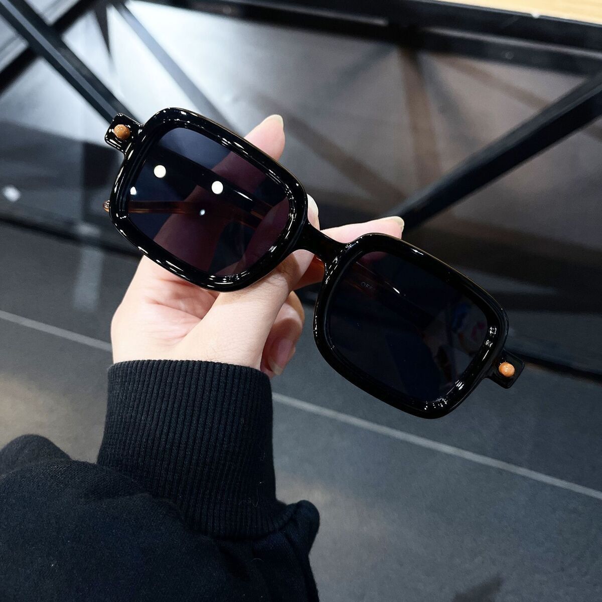 Electric Visual Crazy Street ins style custom avant-garde sunglasses Size ONE SIZE - 4 Thumbnail
