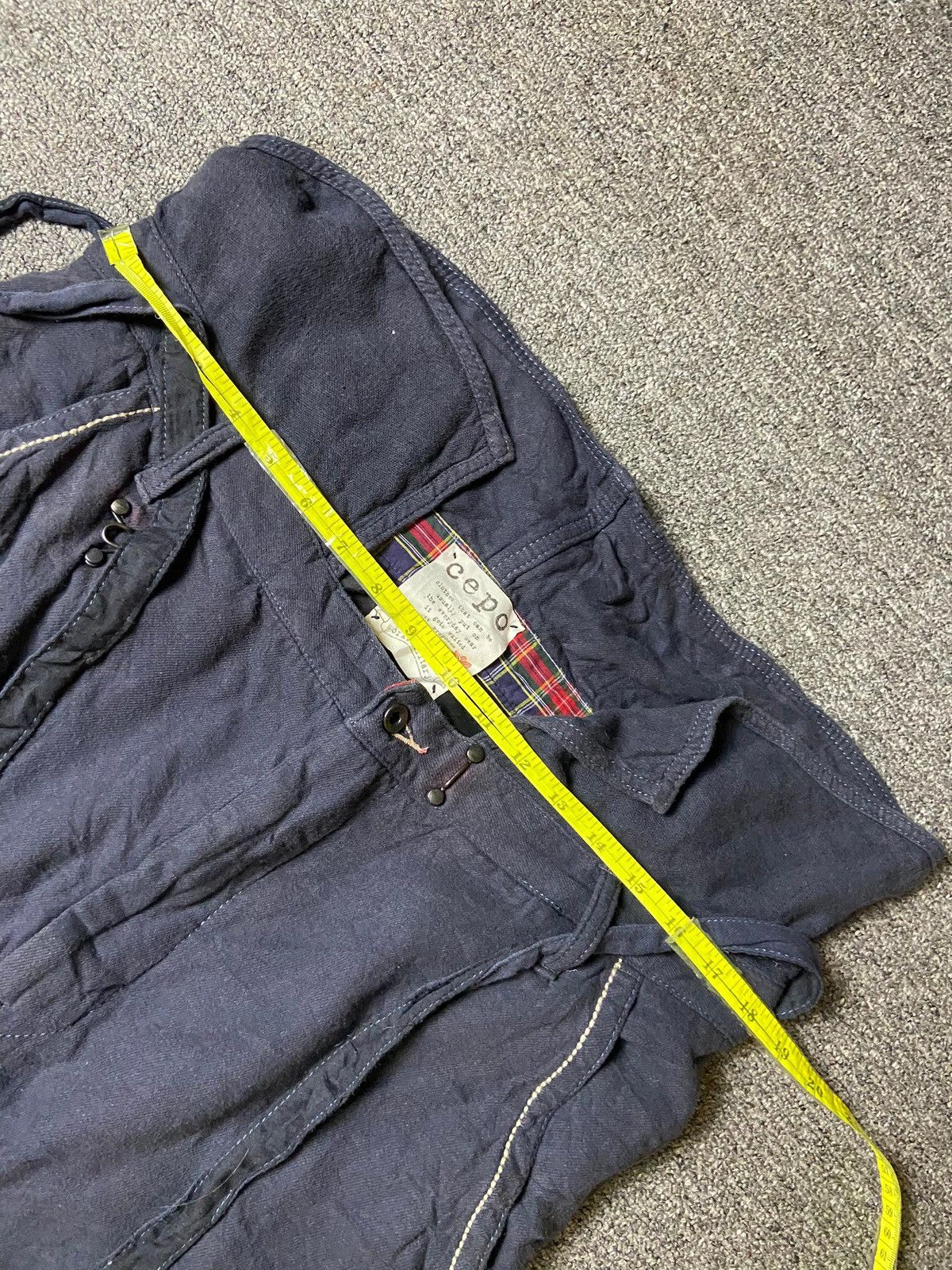 Japanese Brand × Vintage CEPO Brand Work & Militery Casual Pants (127) Size US 37 - 7 Thumbnail