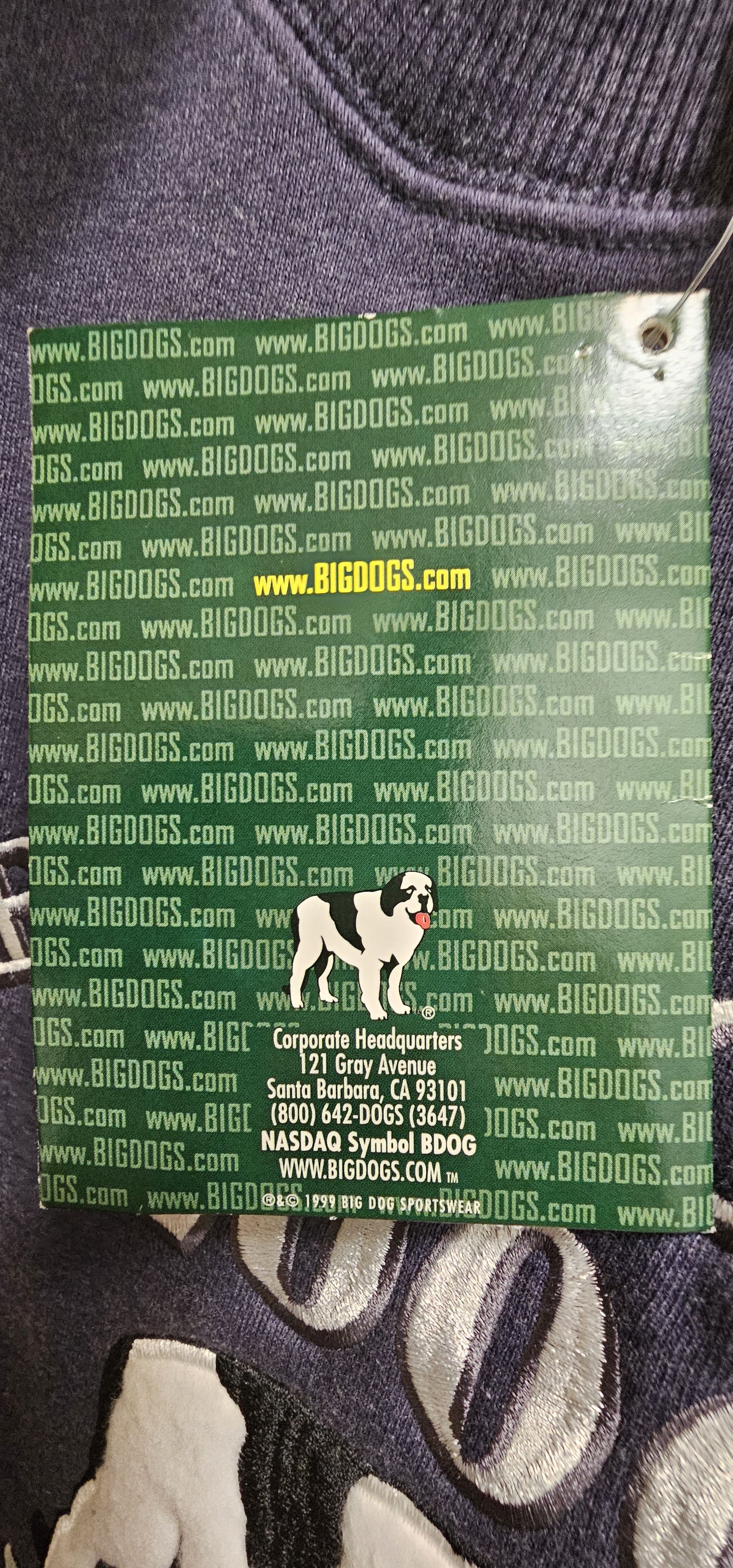 Big Dogs Vintage Big Dogs 2000 Fleece Sweatshirt Size Medium Size US M / EU 48-50 / 2 - 13 Thumbnail